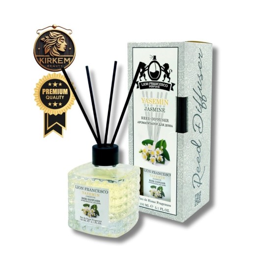 Jasmine Eau de Home Fragrance 150 ml Bambu Çubuklu Oda Kokusu