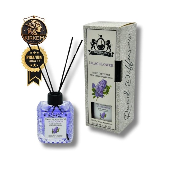 Lilac Flower Eau de Home Fragrance 150 ml Bambu Çubuklu Oda Kokusu