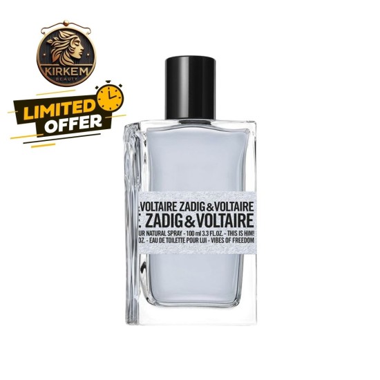 Zadig & Voltaire This Is Him! Vibes Of Freedom Edt 100 ml Outlet Erkek Parfüm