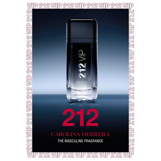 Carolina Herrera 212 Vip Black 100 ml Edp Erkek Parfüm