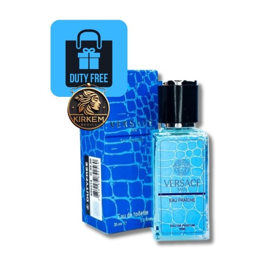 Versace Man Eau De Fraiche Duty Free Edp 35 ml Mini Erkek Parfüm 