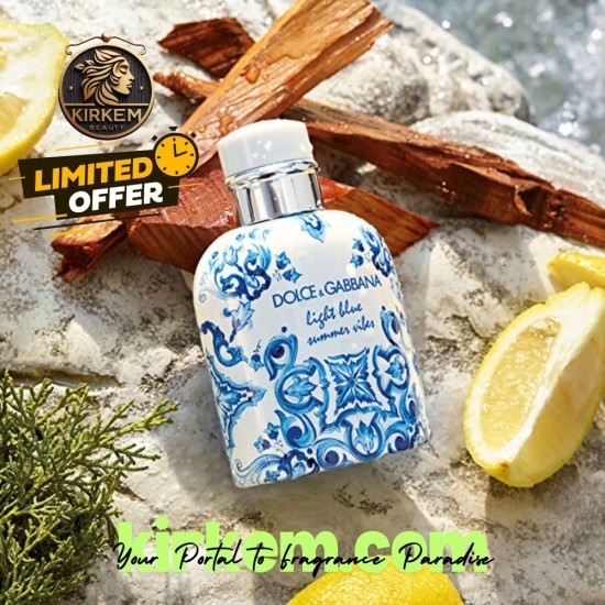 Dolce Gabbana Light Blue Summer Vibes Pour Homme Edt 125 ml Erkek Parfüm