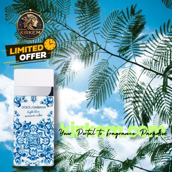 Dolce Gabbana Light Blue Summer Vibes Edt 100 ml Kadın Parfüm