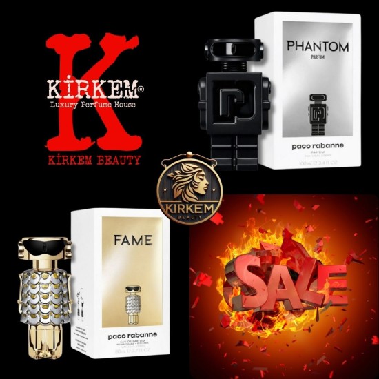 Paco Rabanne Phantom 100 ml ve Fame Edp 80 ml 2'li Set Erkek & Kadın Parfüm